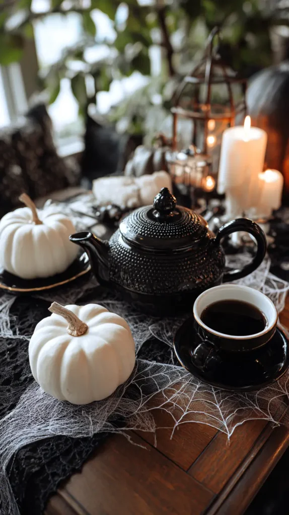 Halloween tea party