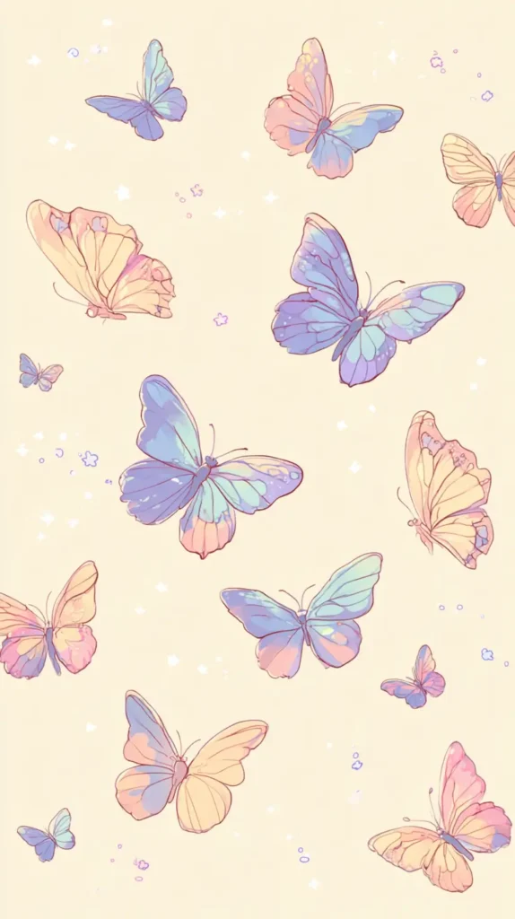 watercolor butterflies