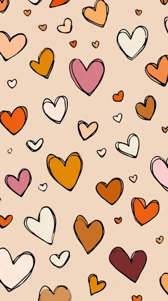 hearts of different sizes