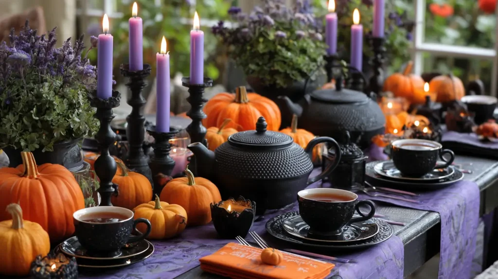 halloween tea party