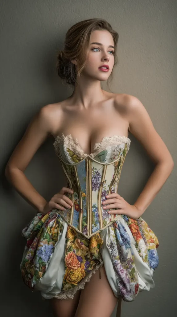 strapless tea party dress