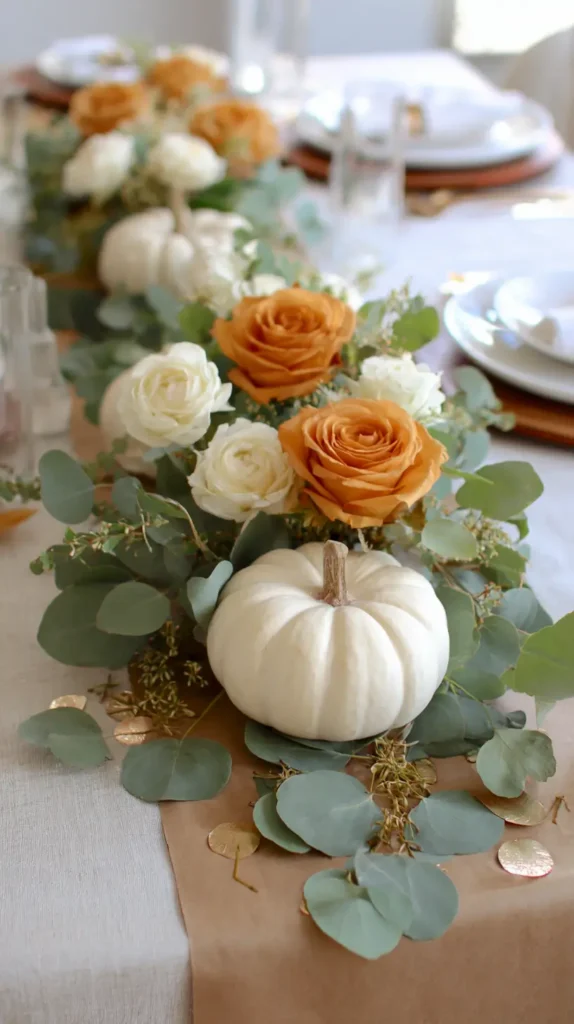 fall baby shower ideas, centerpiece