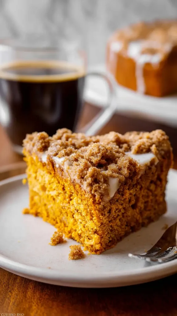 pumpkin coffee cake