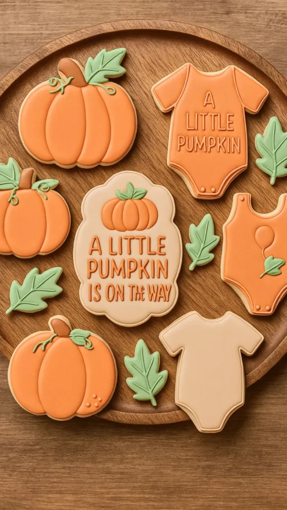decorated iced cookies