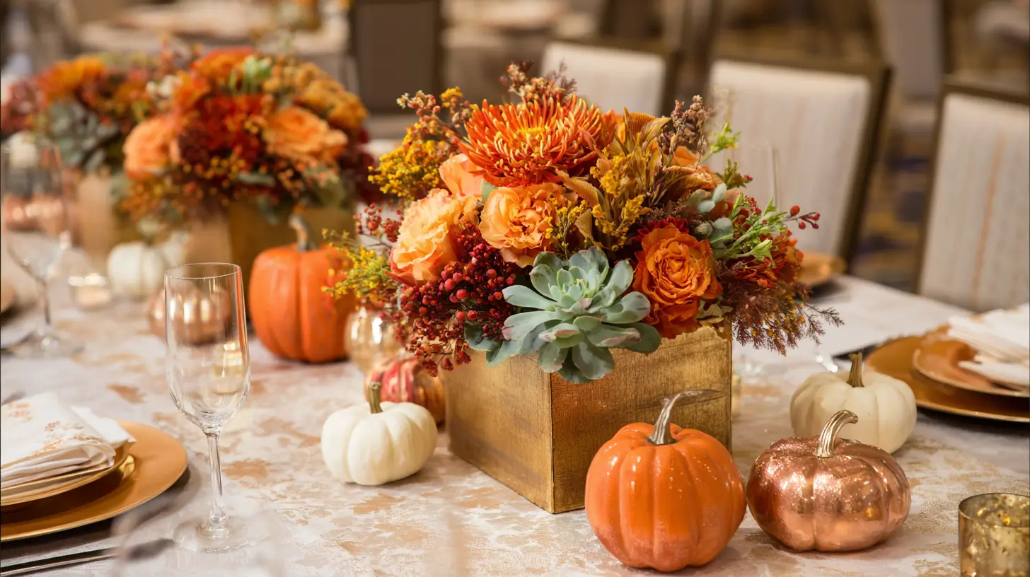 fall baby shower ideas