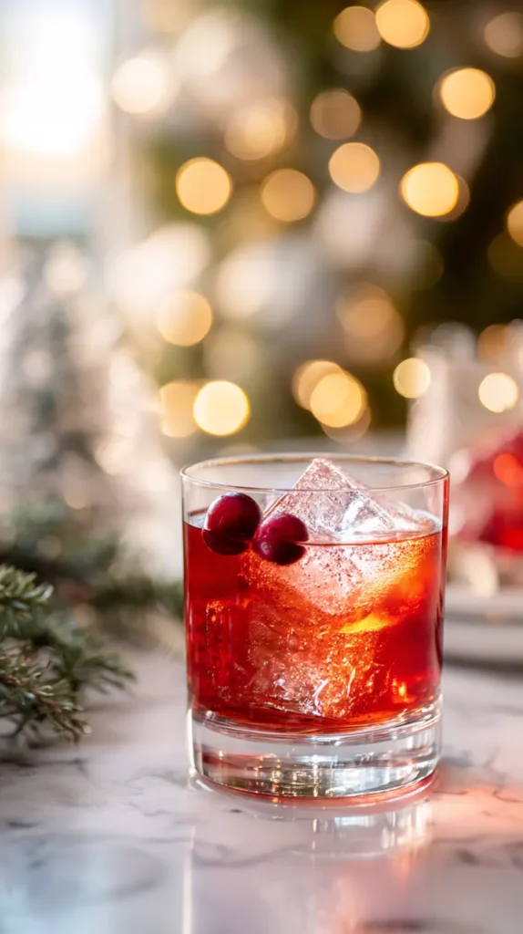 cranberry alcoholic drink