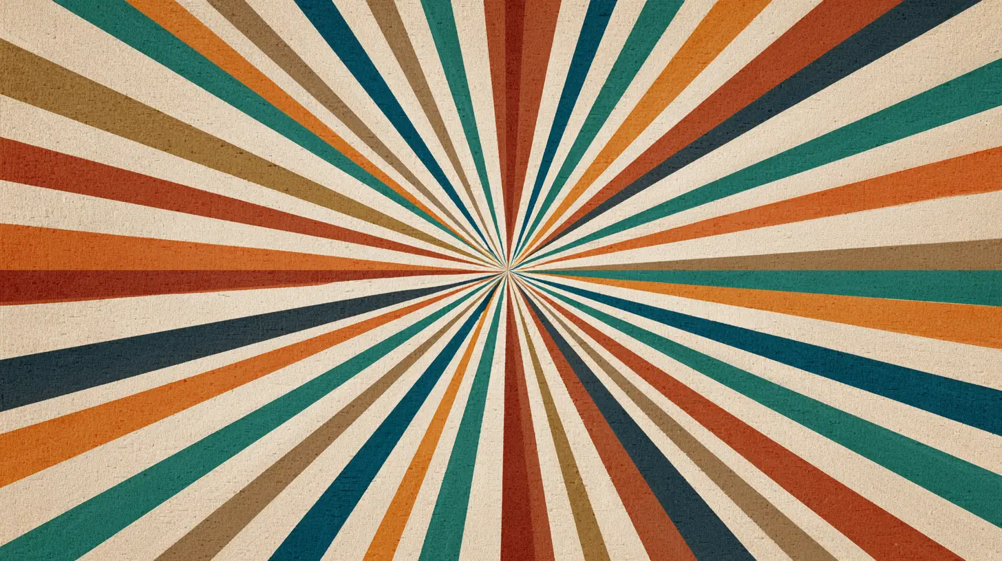 sunburst pattern, retro wallpaper