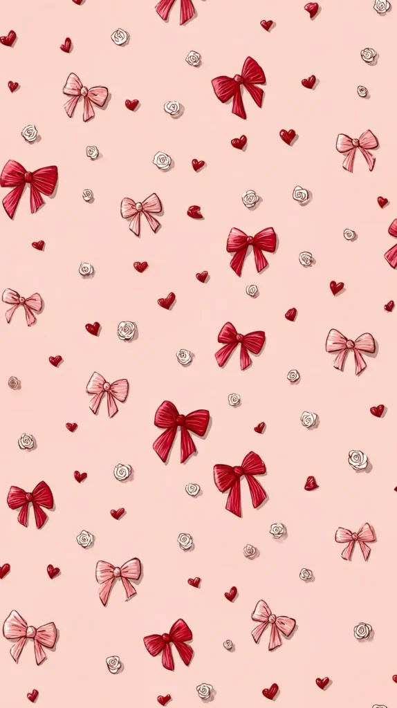 bows, stars, and hearts