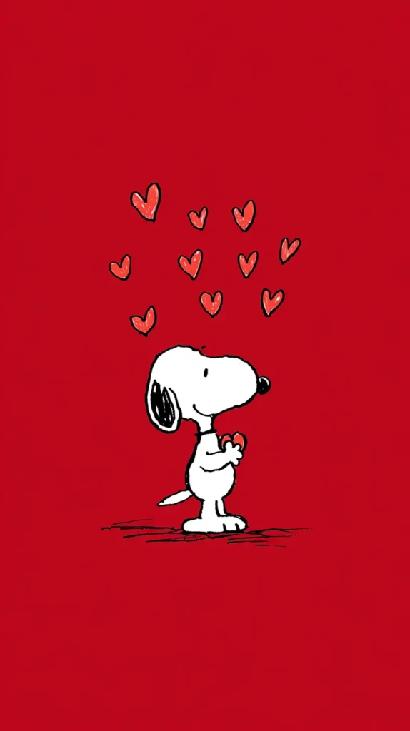 snoopy Valentines wallpaper