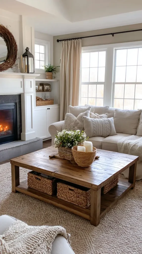 farmhouse living room