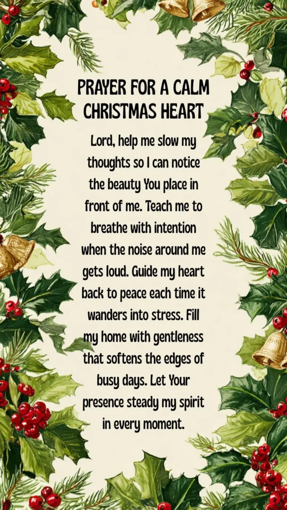 Christmas prayer