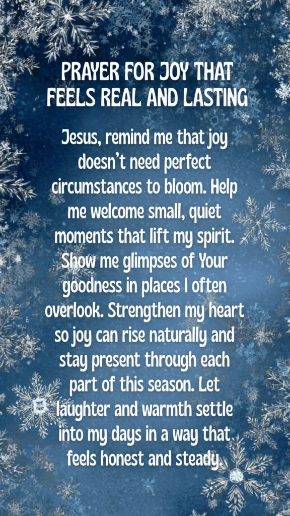 Christmas prayer