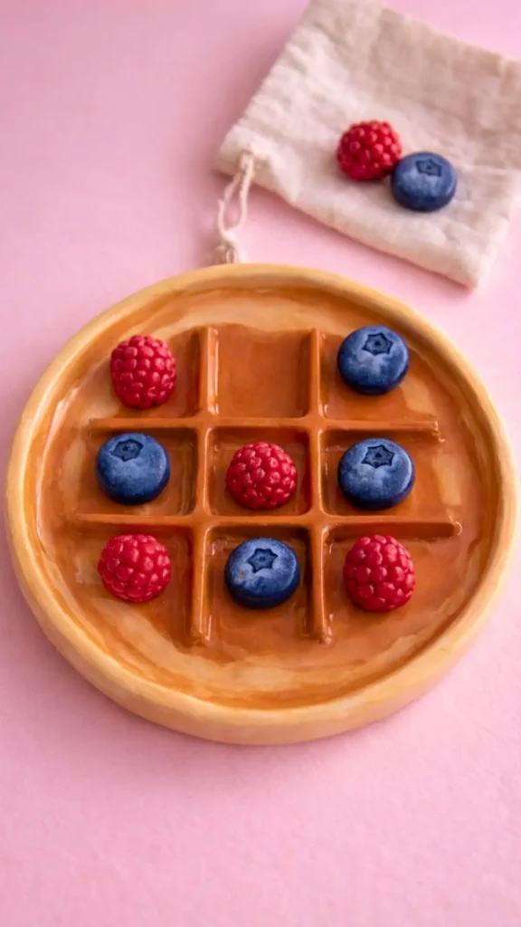 waffles tic tac toe