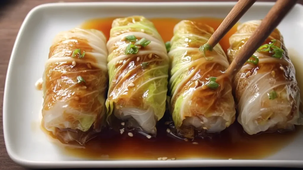 napa cabbage rolls
