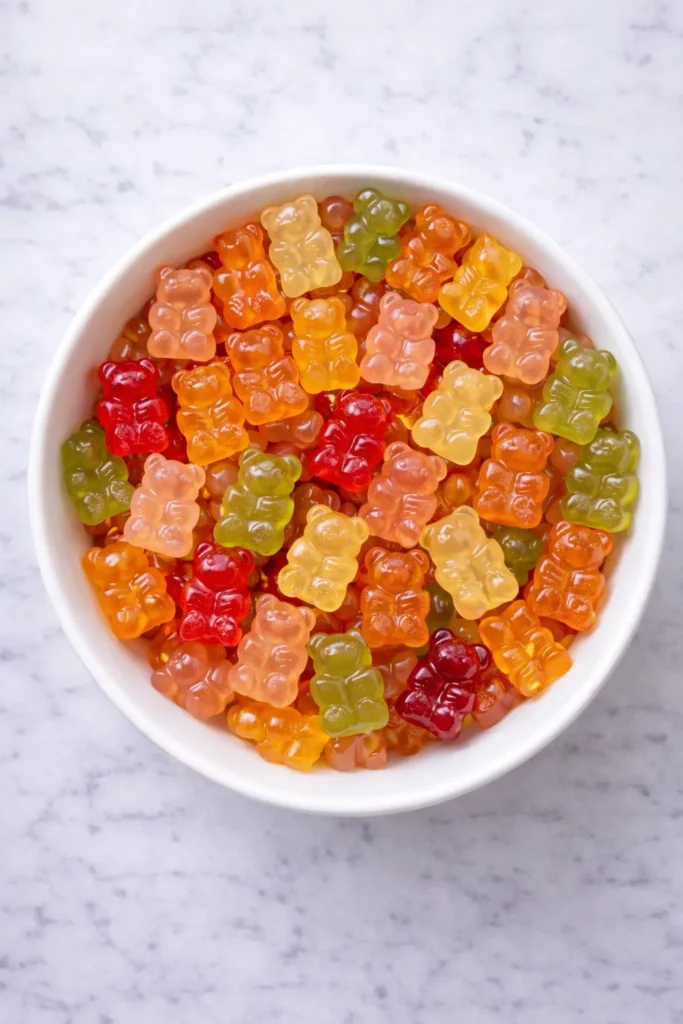 homemade gummy bears