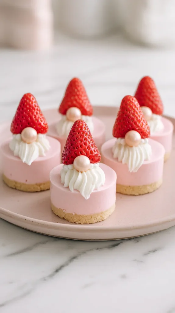 gnome mini cheesecake, Valentine theme