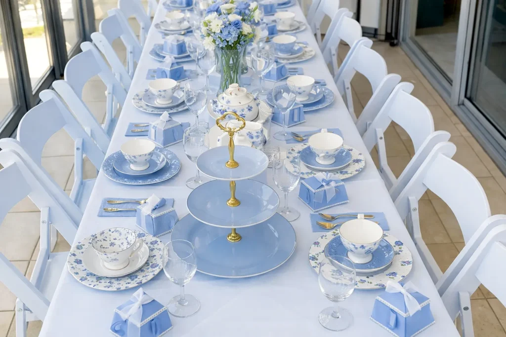 tea party table settings