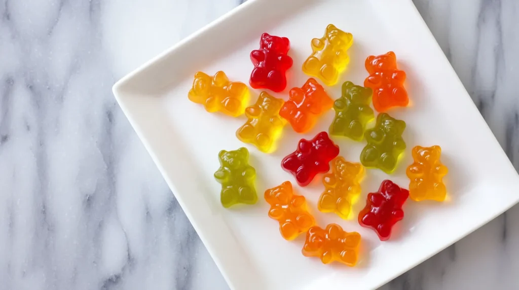 homemade gummy bears