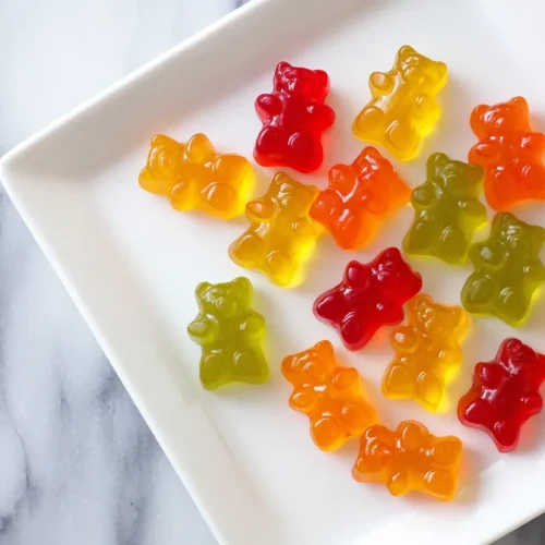 homemade gummy bears