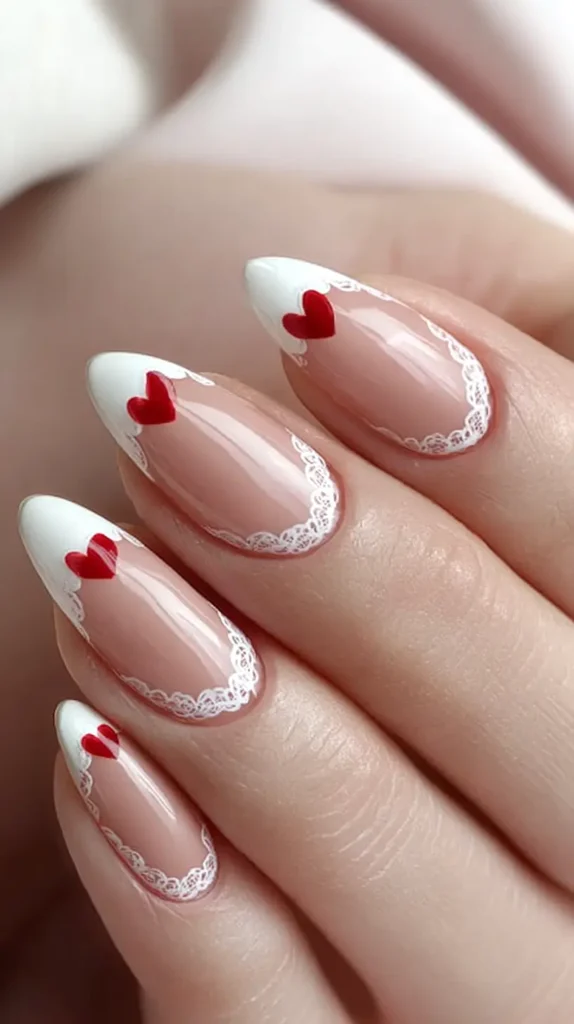 heart manicure