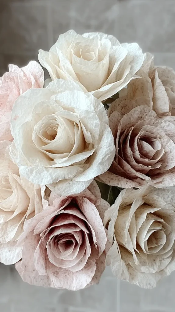 coffee filter flowers