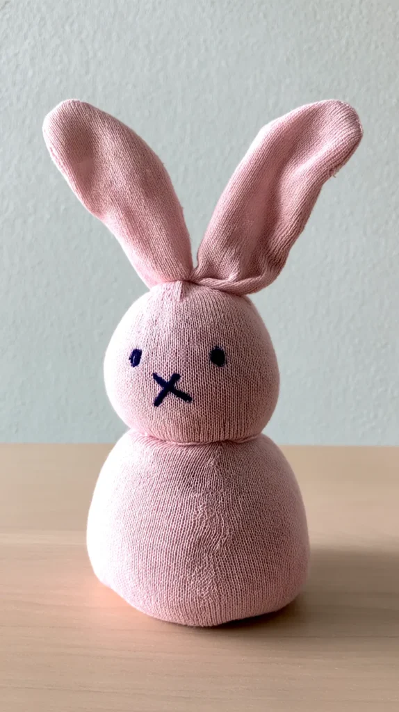 easter sock bunny