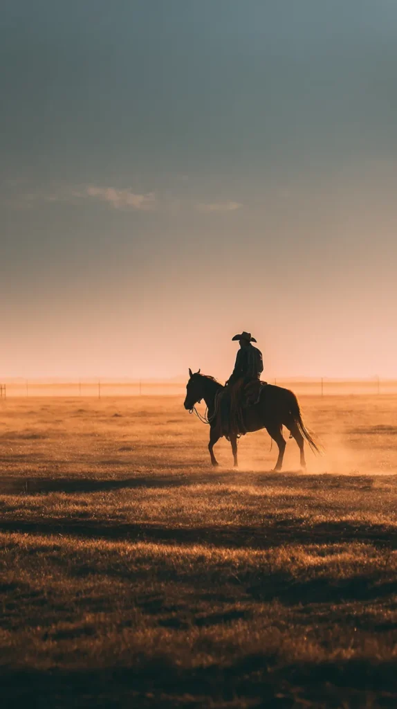 cowboy on a horse