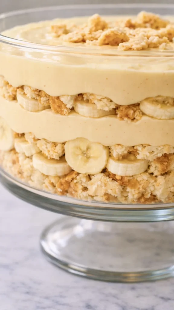 pizzelle banana pudding