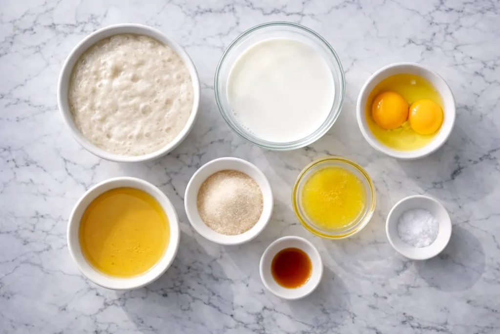 ingredients on the counter