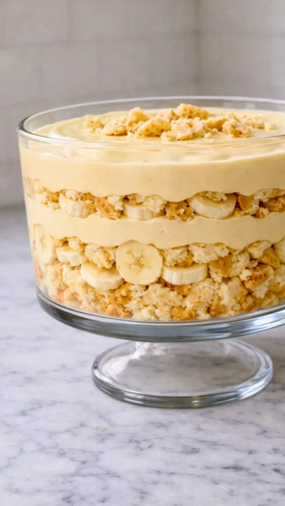 pizzelle banana pudding
