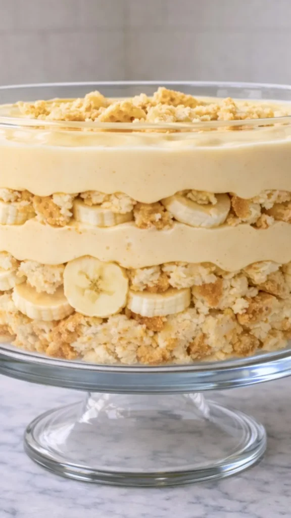 pizzelle banana pudding