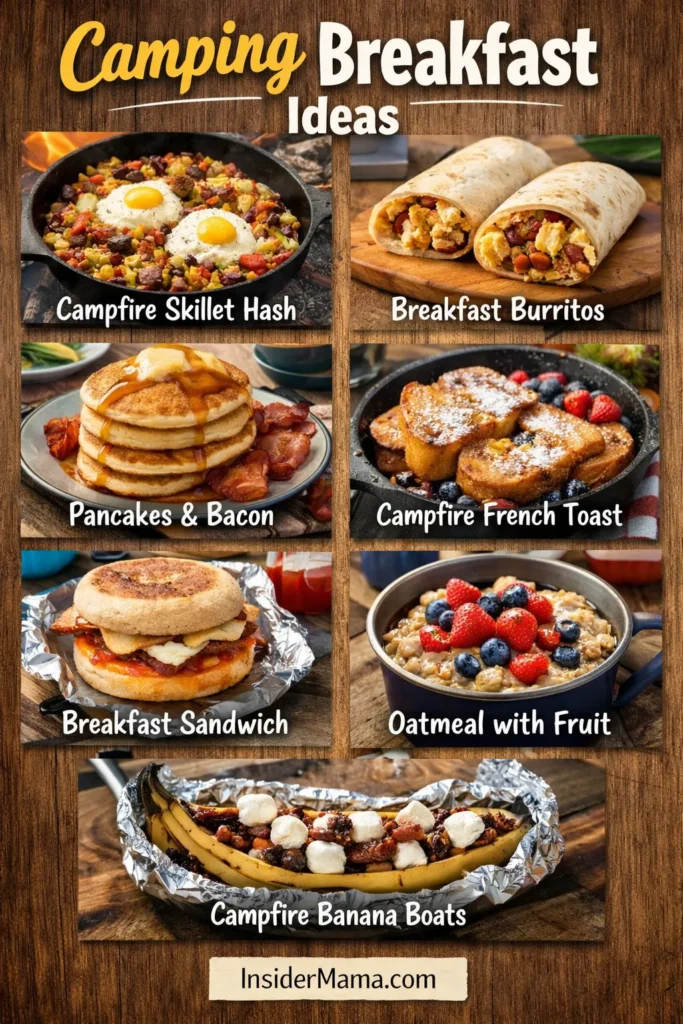 breakfast camping ideas
