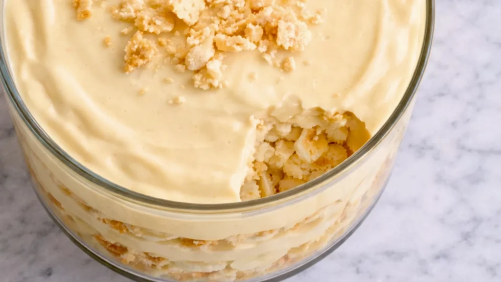 pizzelle banana pudding