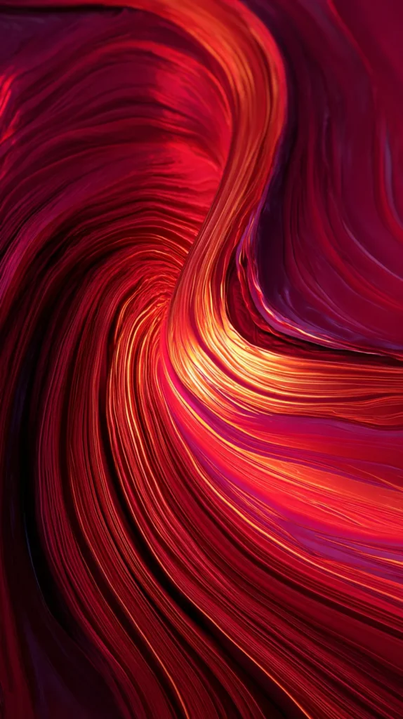 red wallpaper design