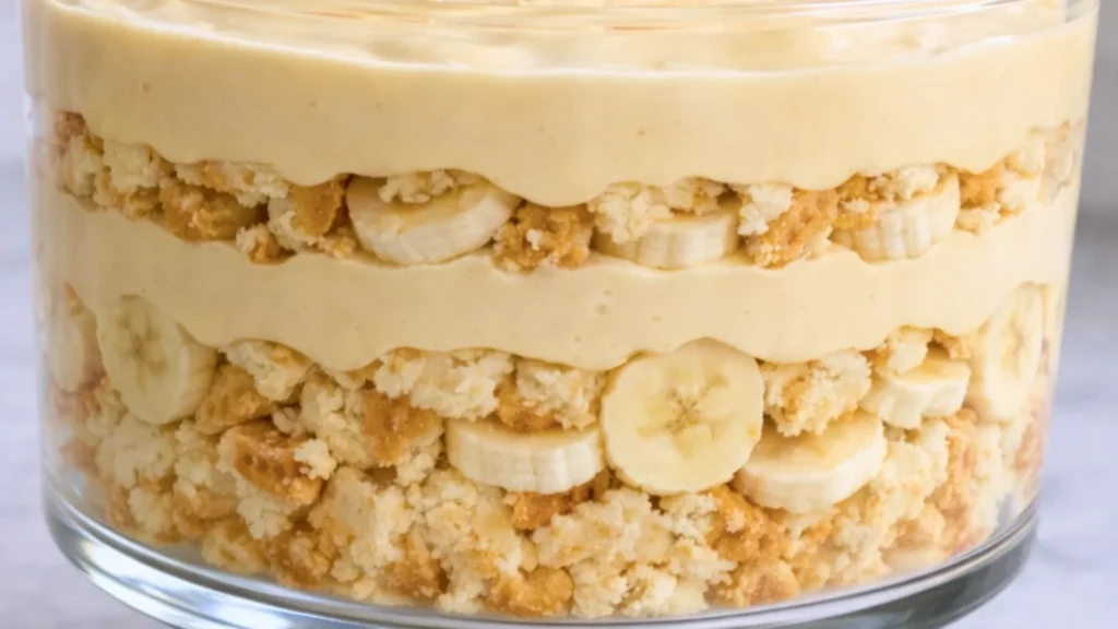 pizzelle banana pudding