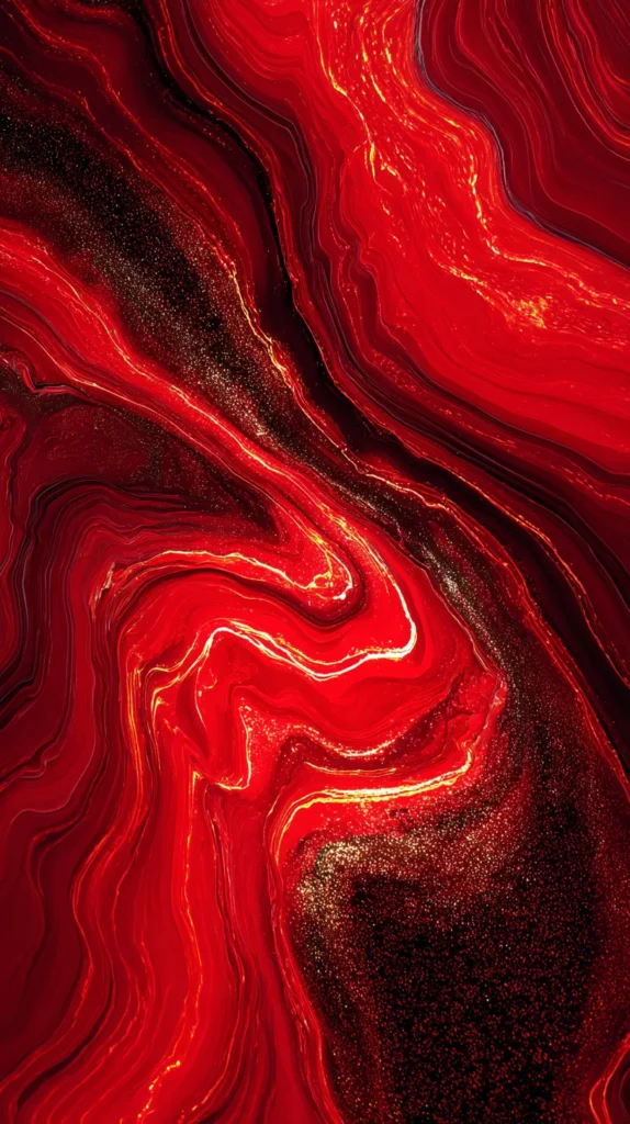 red swirl pattern, wallpaper, phone background, device wallpaper