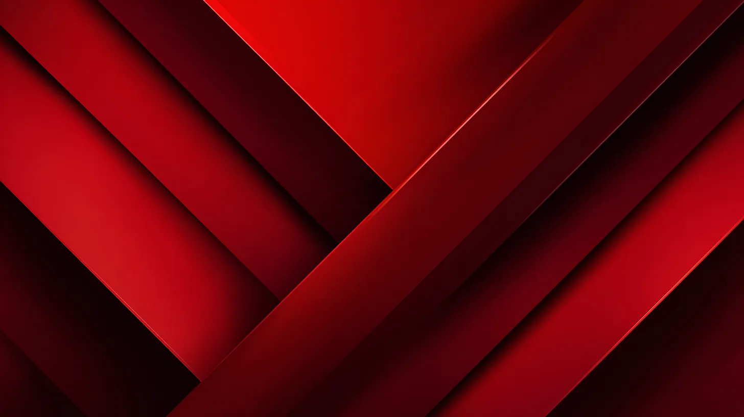 wallpaper device red background featuring Striking 4K digital art combining deep reds with geometric shapes in rich red tones