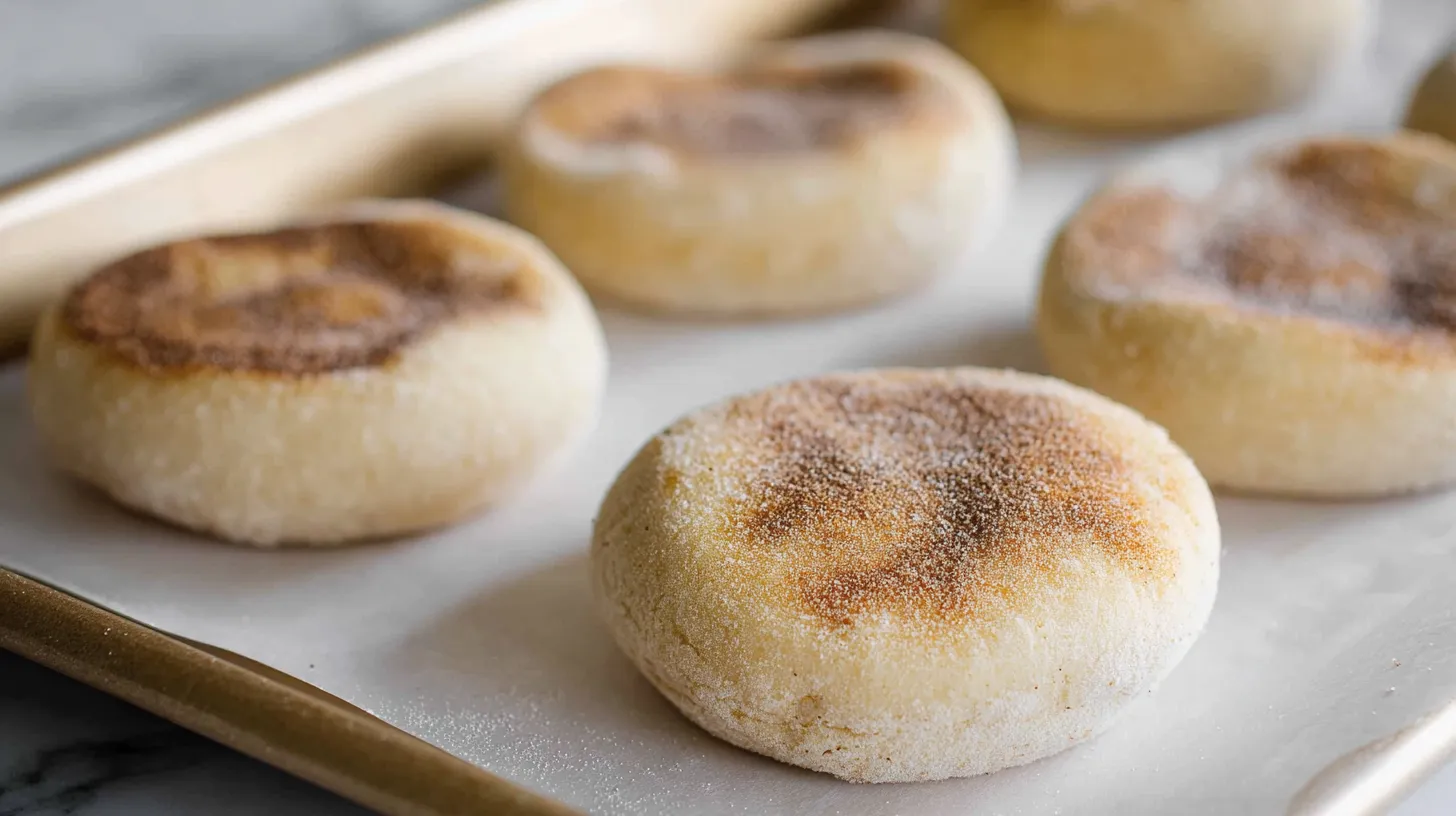 sourdough English muffin recipe