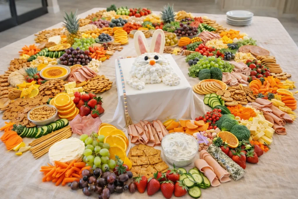 Easter food table