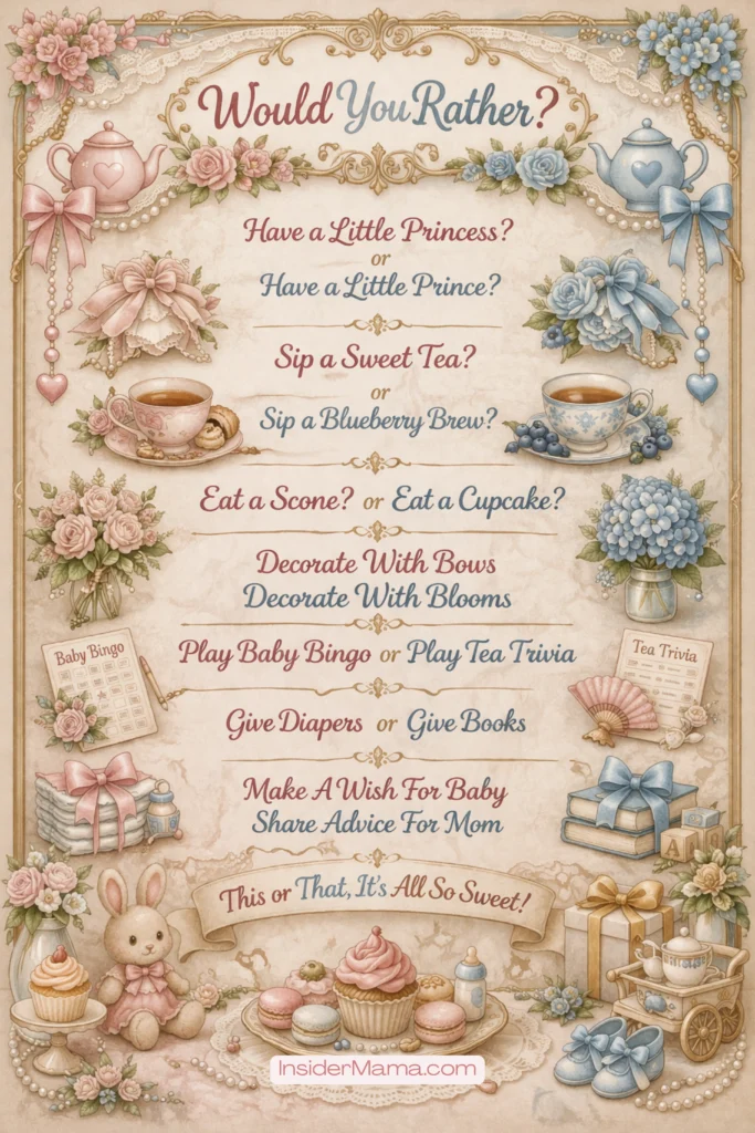 would you rather tea party 