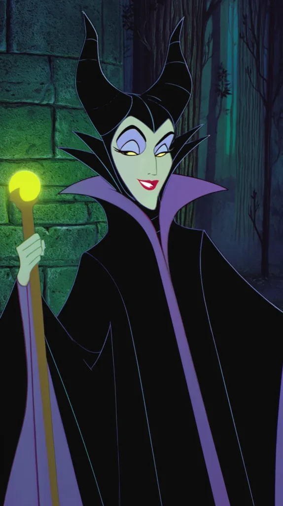 Maleficent (Sleeping Beauty), animated