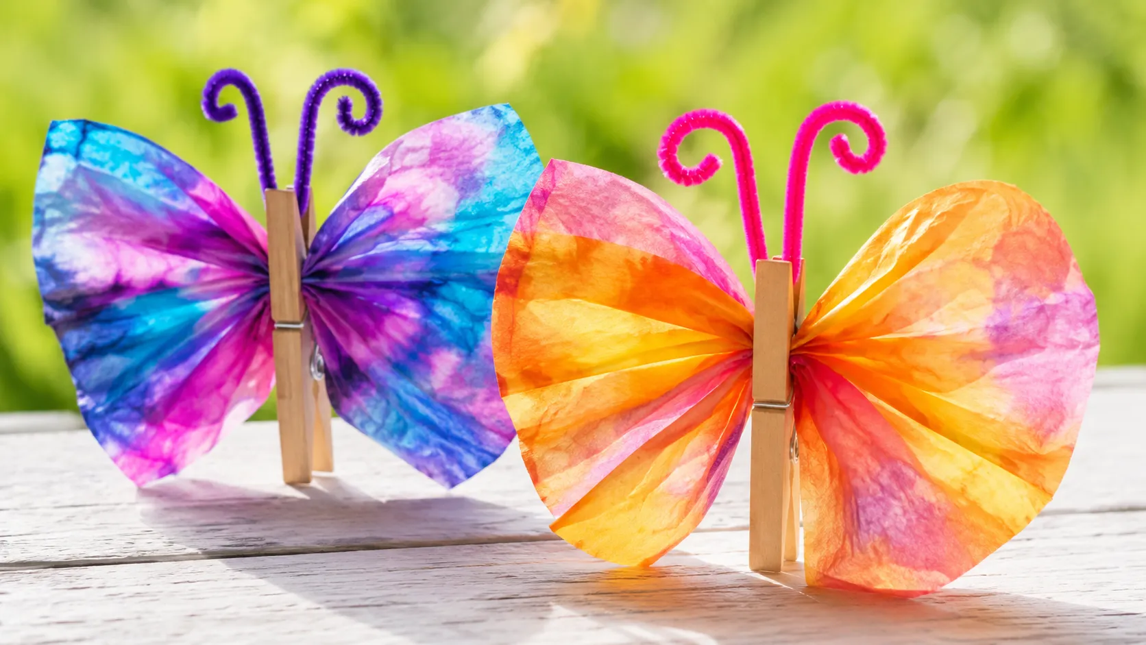 coffee filter butterflies