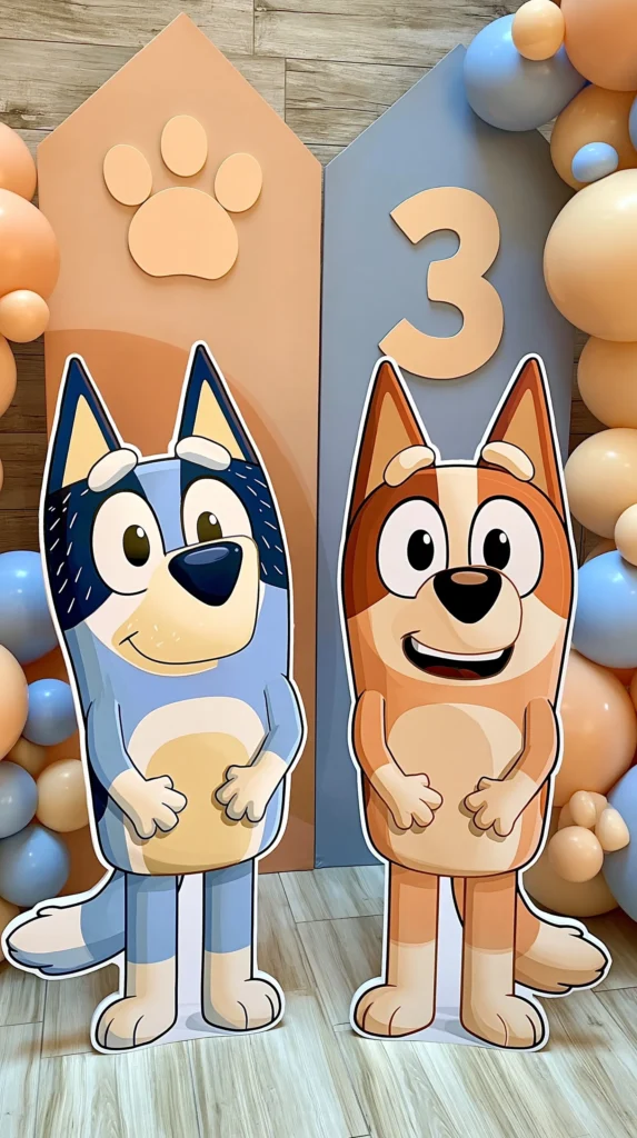 Bluey and Bingo standups