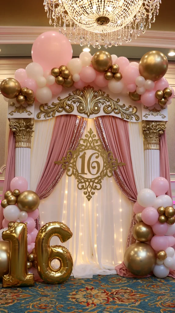 sweet 16 backdrop
